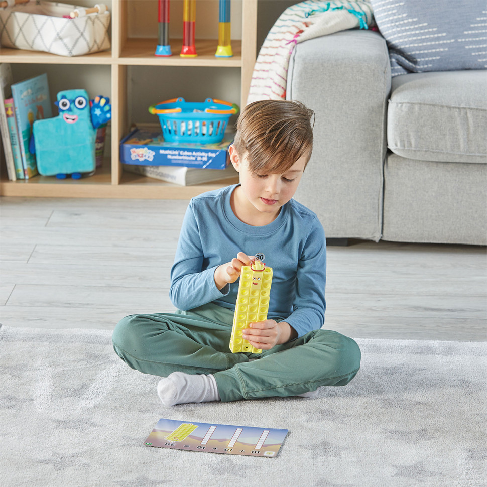 Навчальний ігровий набір Вчимося рахувати 21-30 MathLink® Learning Resources HM96321-UK серії Numberblocks