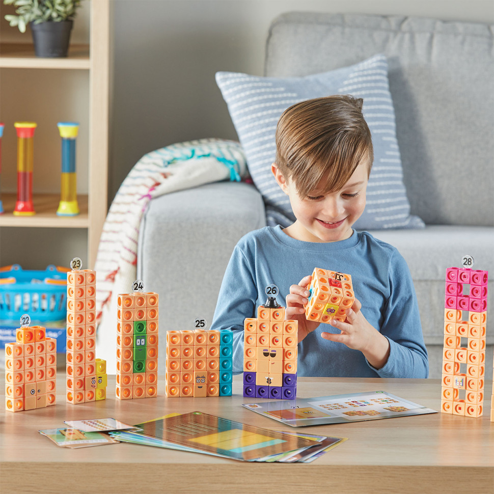 Навчальний ігровий набір Вчимося рахувати 21-30 MathLink® Learning Resources HM96321-UK серії Numberblocks