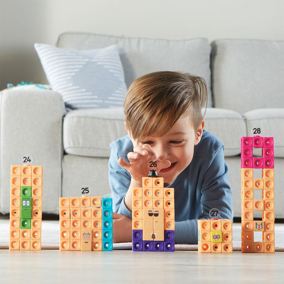 Навчальний ігровий набір Вчимося рахувати 21-30 MathLink® Learning Resources HM96321-UK серії Numberblocks
