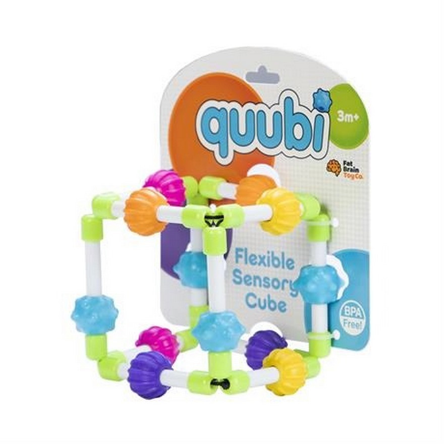 Прорезыватель тактильный Кубби Quubi Quubi Fat Brain Toys F296ML