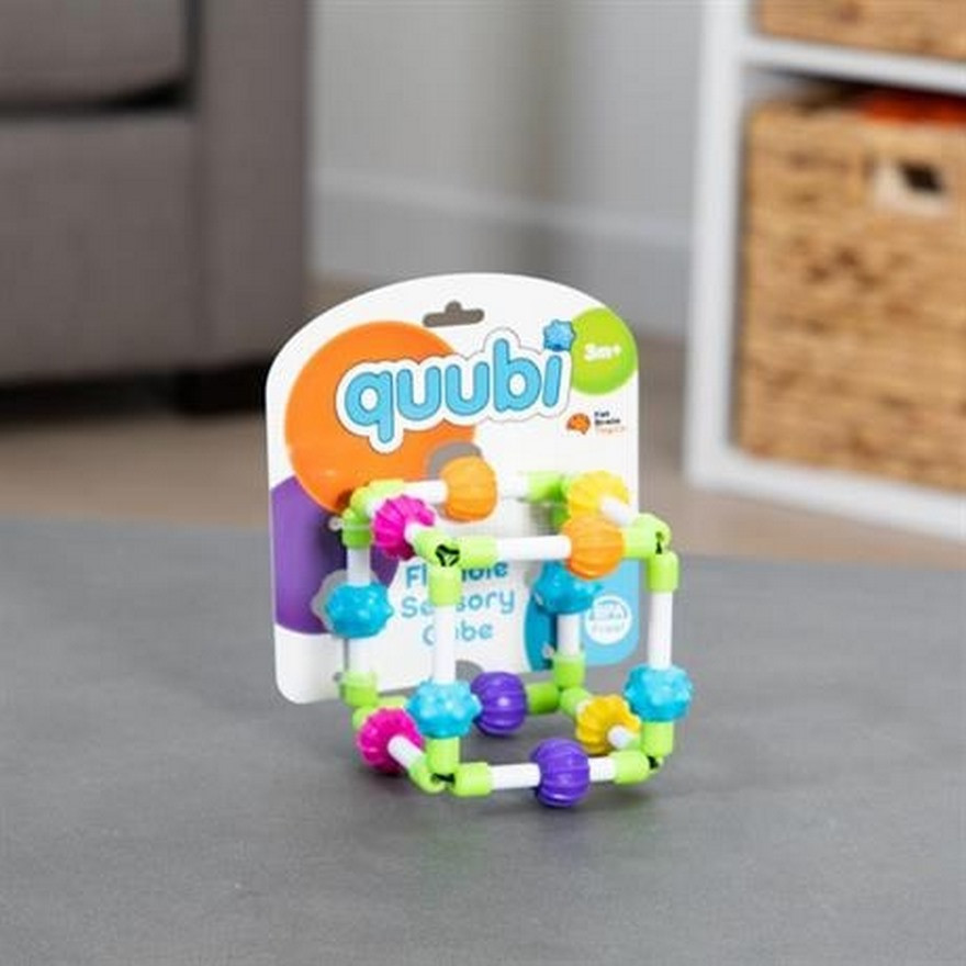 Прорезыватель тактильный Кубби Quubi Quubi Fat Brain Toys F296ML