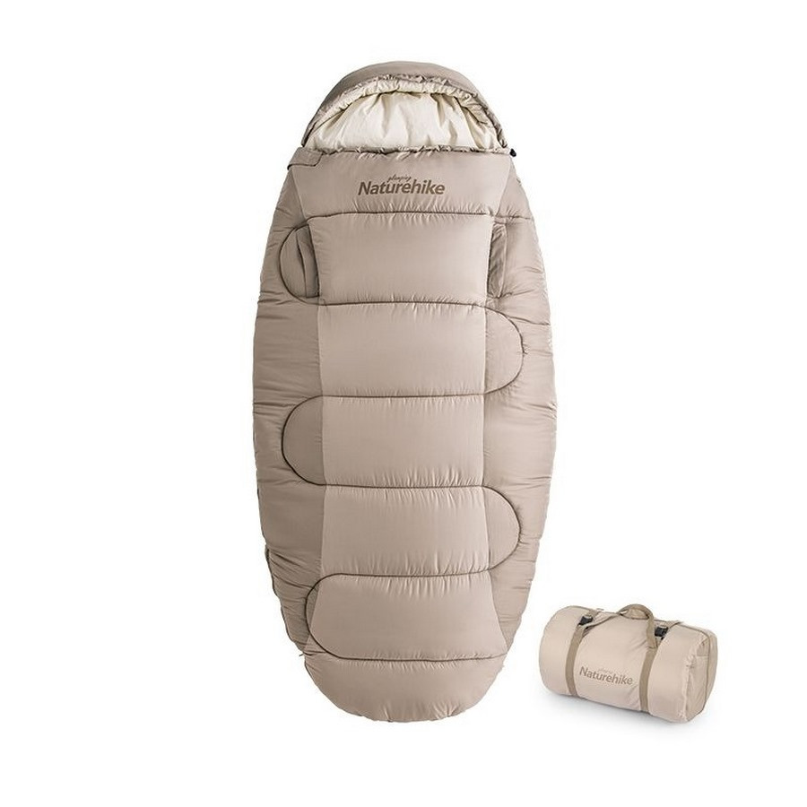Спальный мешок овальный PS300 NH20MSD03 Naturehike 6927595765470 бежевый