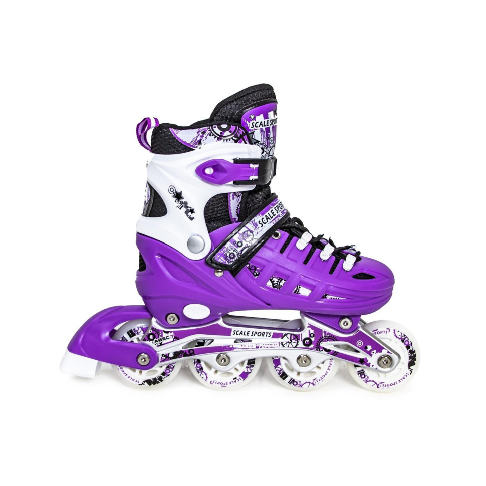 Дитячі ролики-ковзани 2 в 1 Scale Sports 2098091463-L Violet, розмір 38-41