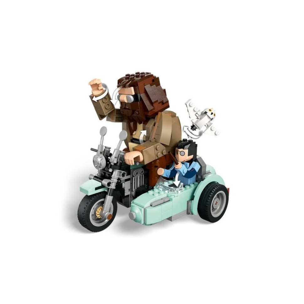 Конструктор Поїздка Геґріда й Гаррі на мотоциклі LEGO 76443, 617 деталей