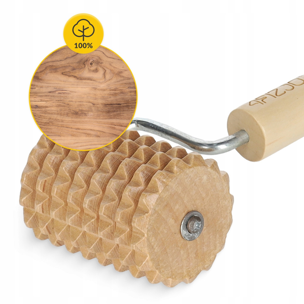 Масажний дерев'яний ролик для тіла 4FIZJO P-5905973400268