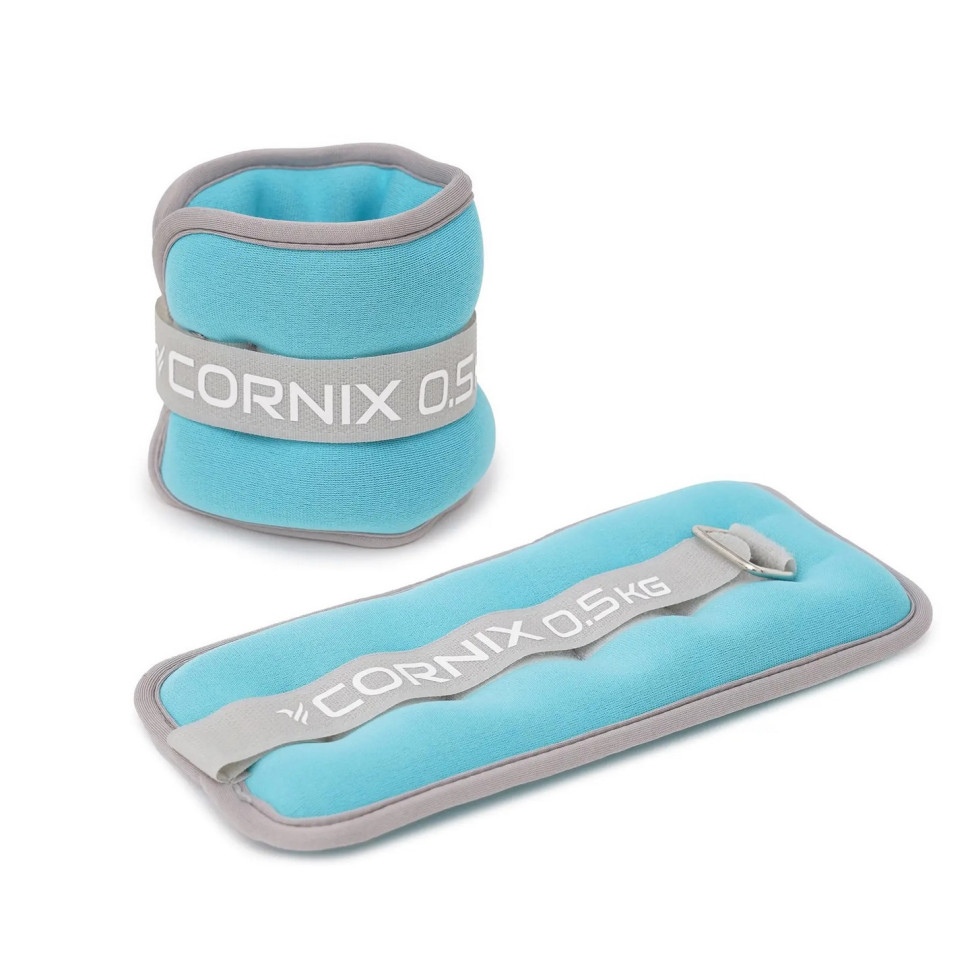 Утяжелители-манжеты для ног и рук Cornix XR-0240, 2 x 0.5 кг