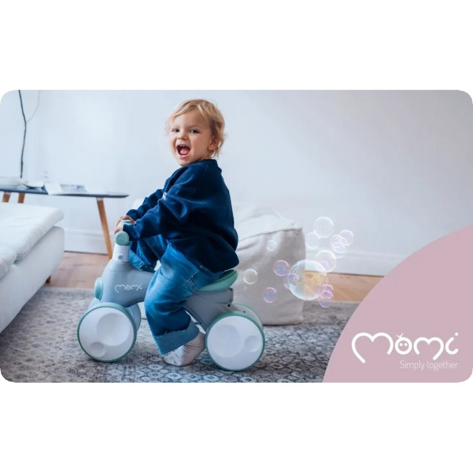 Біговел-каталка MoMi TOBIS ROBI00042 з мильними бульбашками