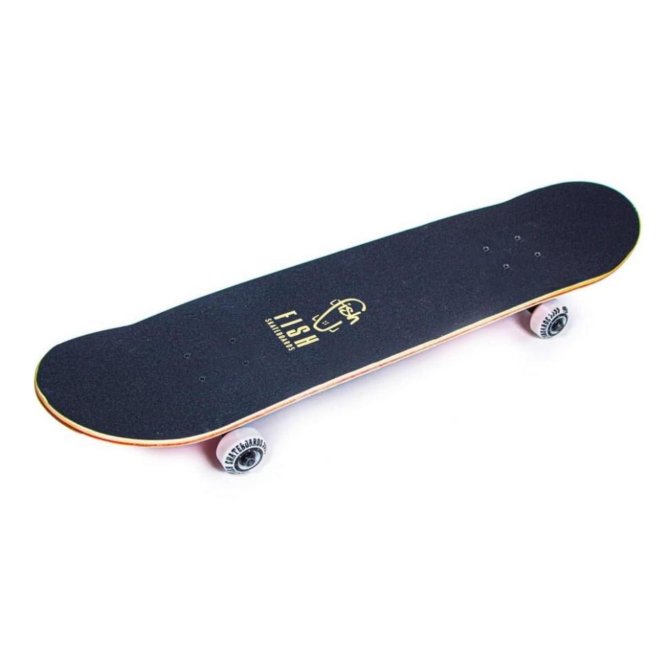 Скейтборд Skateboard Peafowl Fish 194679873 дерев'яний, до 90 кг