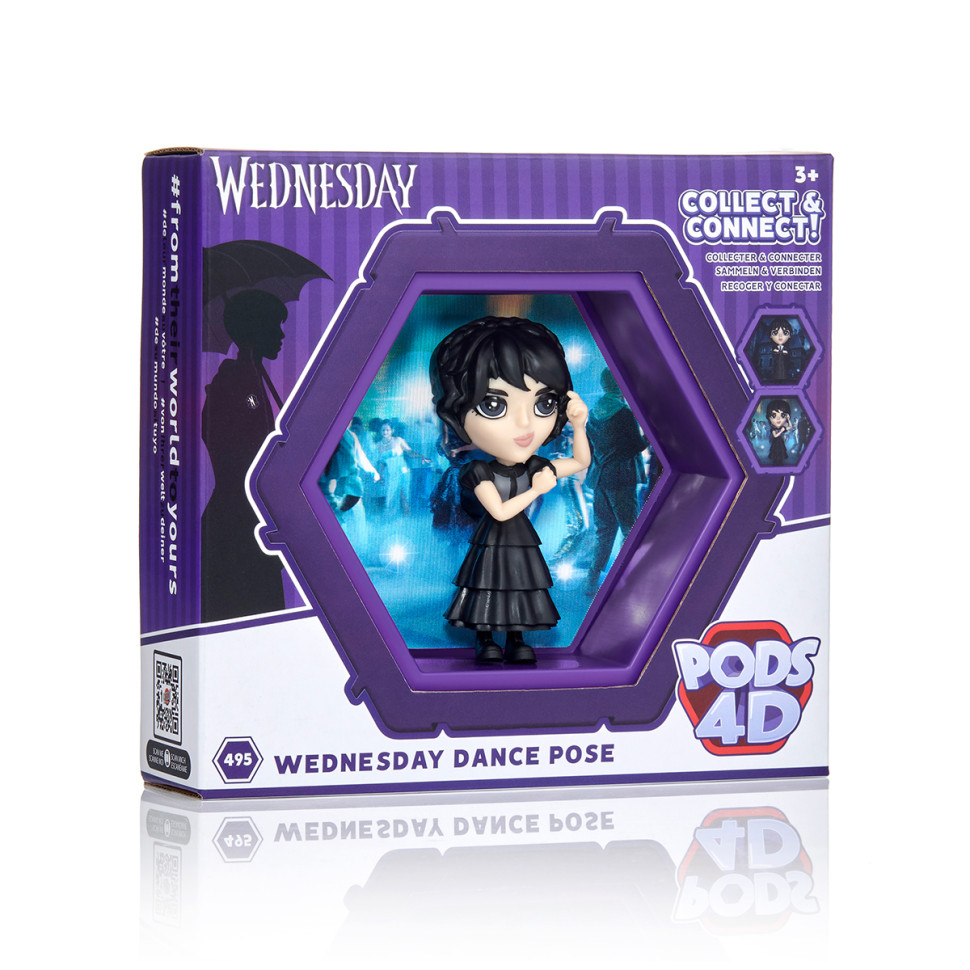 Коллекционная фигурка Уэнздей WOW! PODS 4D WED-1001-02 серии 