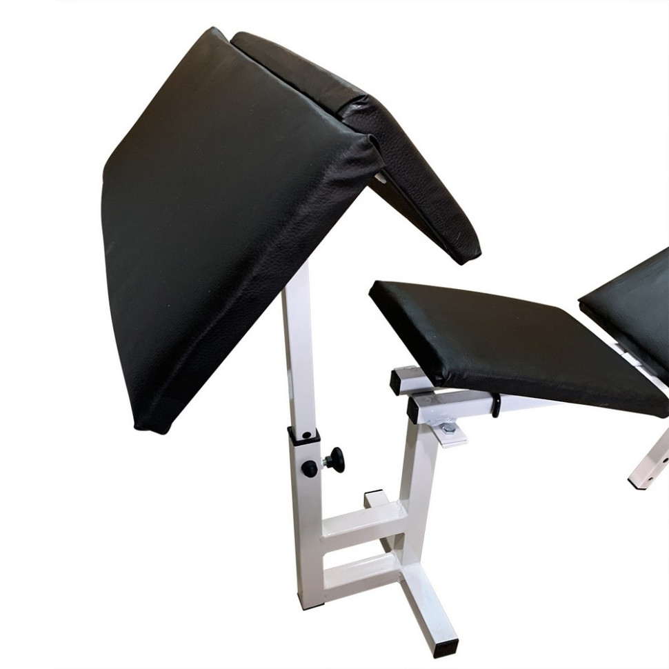Скамья для жима с набором штанг и гантелей Gym Scott Set Pro Newt NE-SKM-PL-SCOT-100, 100 кг