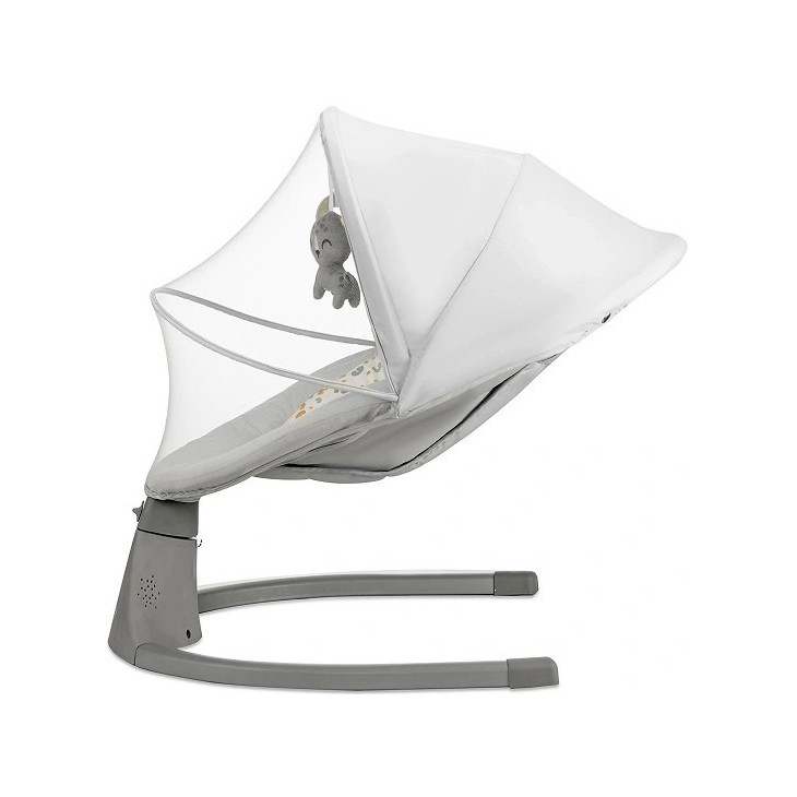 Дитяче крісло-гойдалка Lumi 2 Kinderkraft KBLUMI02LGR0000 Light Grey