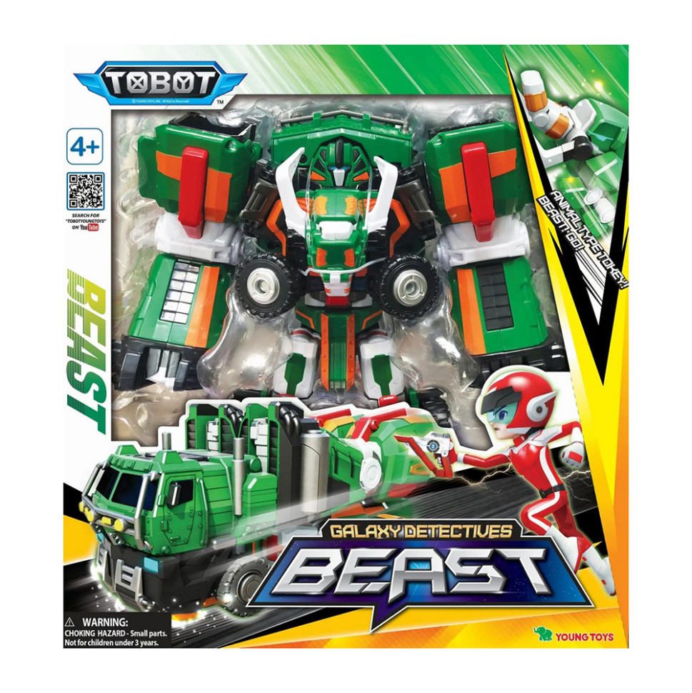Игрушка-трансформер Детективы Галактики Бист TOBOT 301095
