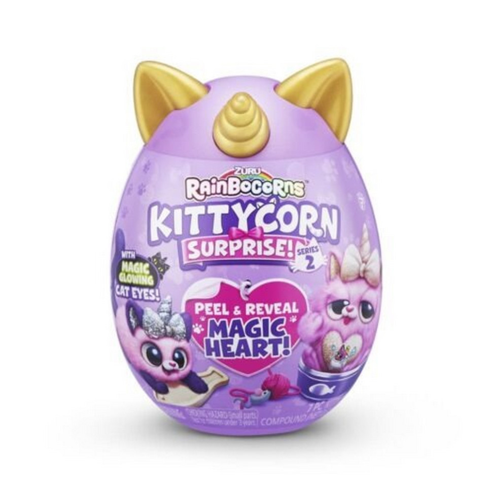 М'яка іграшка-сюрприз Rainbocorn 9279E (серія 2 Kittycorn Surprise)