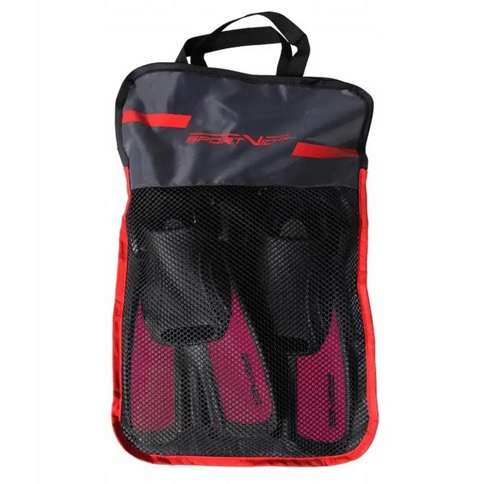 Ласти для плавання SportVida SV-DN0008JR-L, Size 39-43 Black/Pink