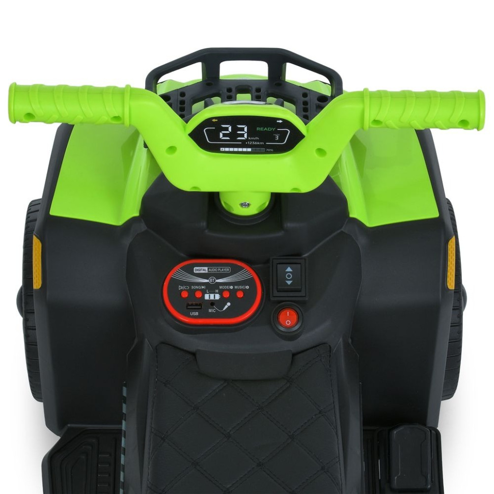 Дитячий електромобіль Квадроцикл 2 в 1 Bambi Racer M 6237EBLR-5 до 25 кг