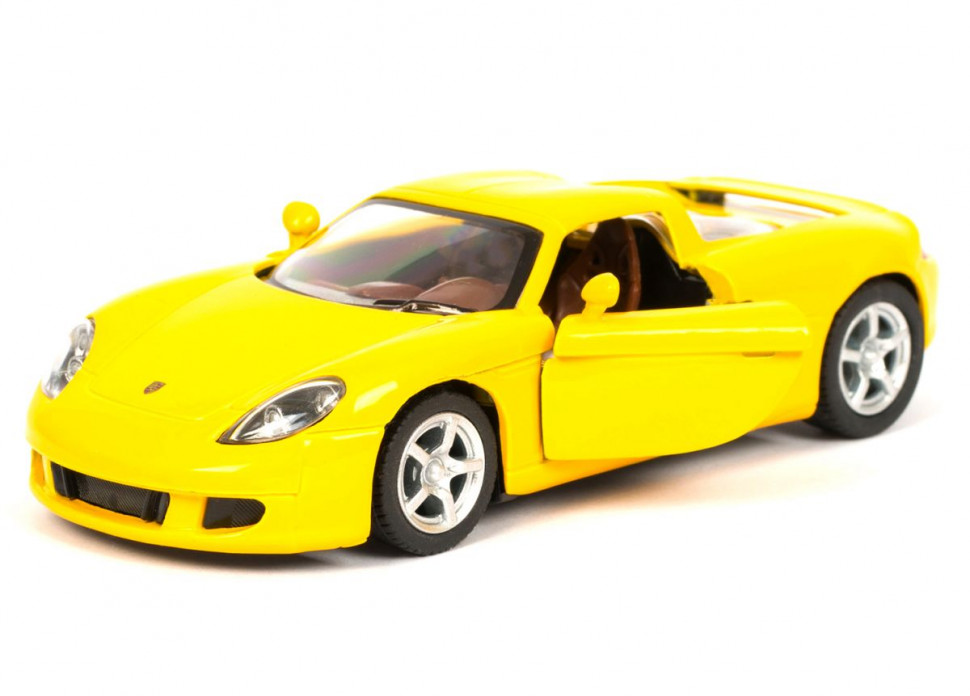 Машинка Porsche Carrera GT Kinsmart KT5081W інерційна, 1:36