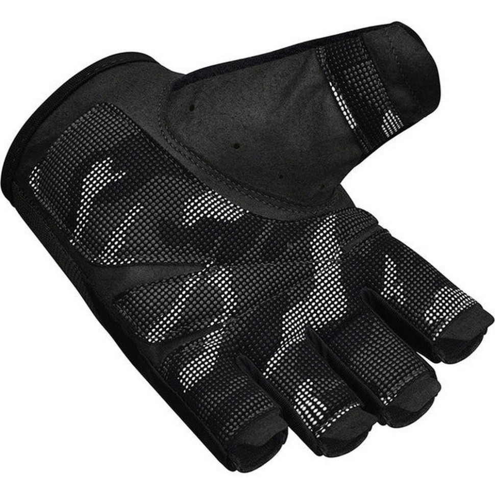 Перчатки для фитнеса T2 Half RDX Inc Limited WGA-T2HB-M, Black, M