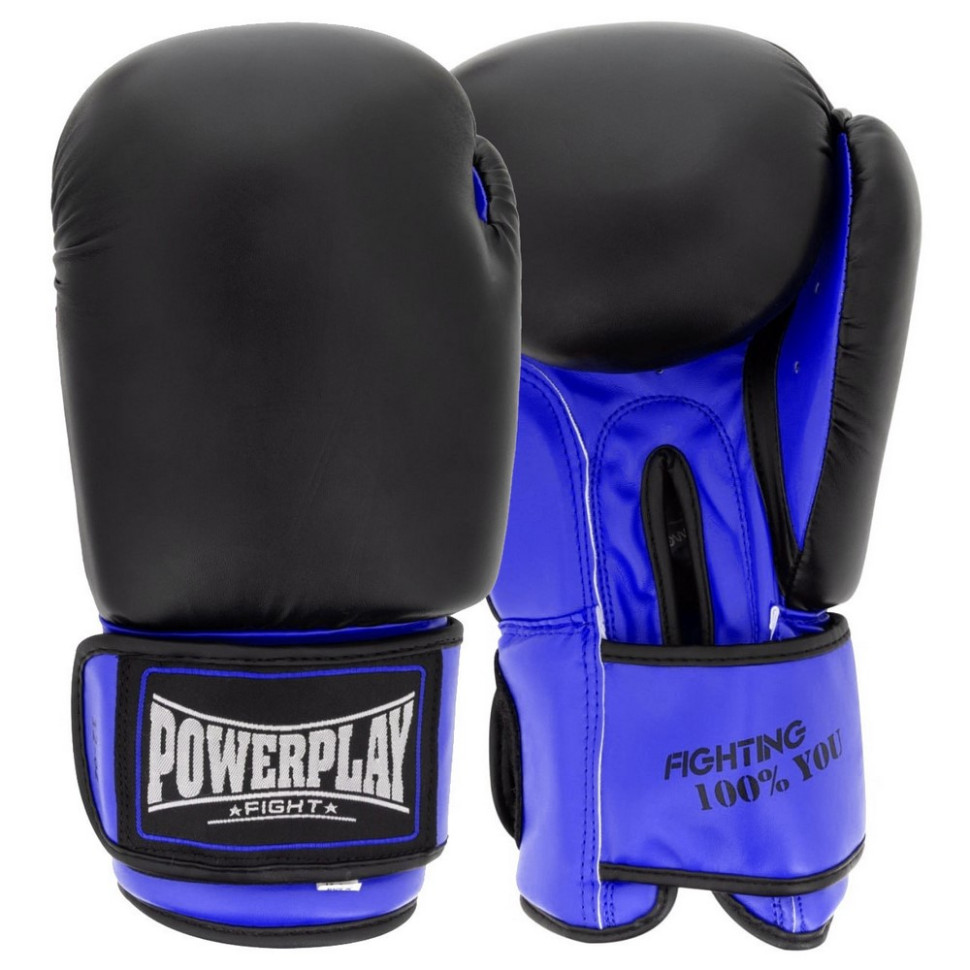 Боксерські рукавиці 3004 Classic PowerPlay PP_3004_10oz_Bl/Navy, розмір 10 унцій