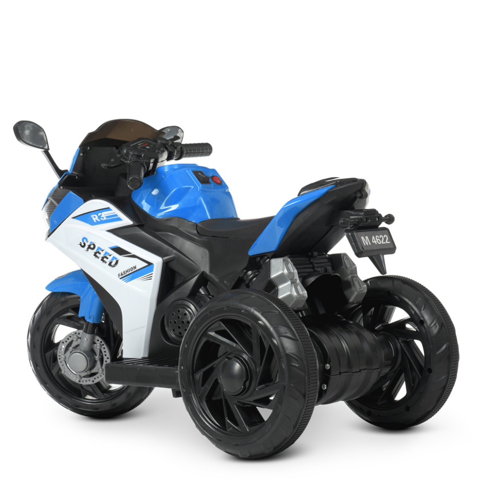 Дитячий електромобіль Мотоцикл Bambi Racer M 4622-4 до 30 кг