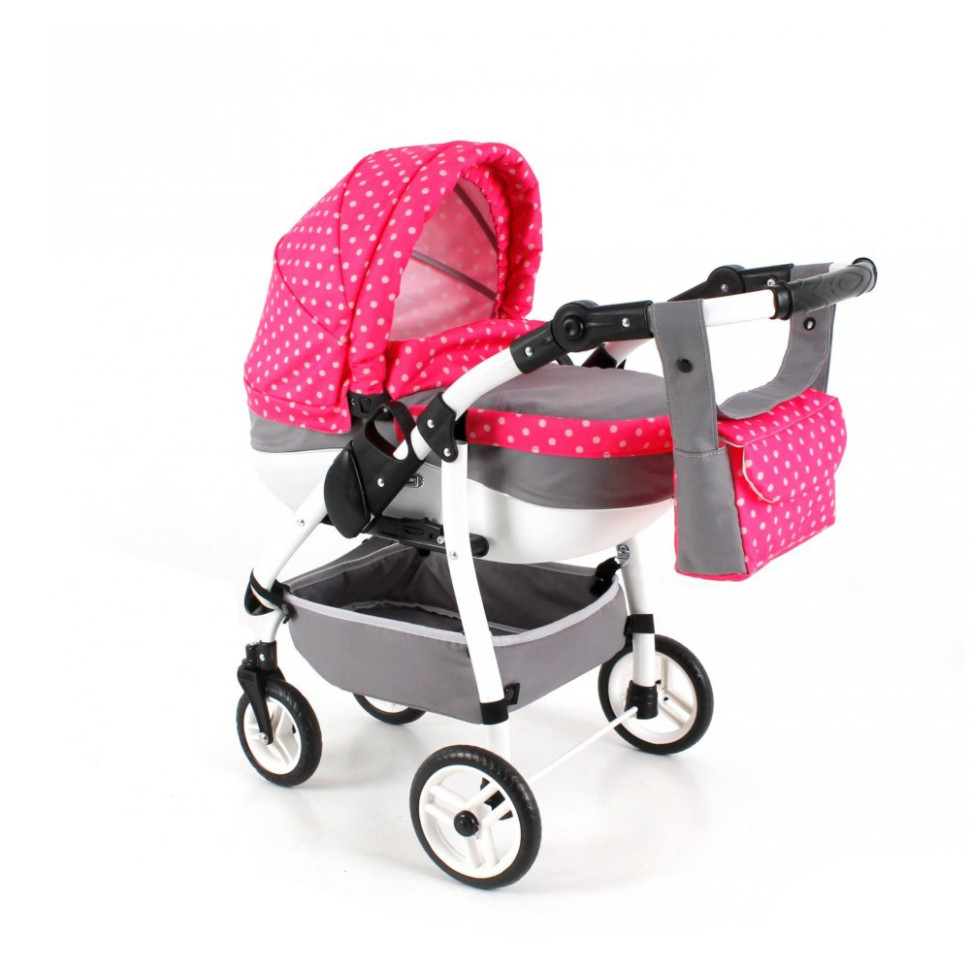 Коляска для куклы Adbor Lily Sport LS-08 с сумкой