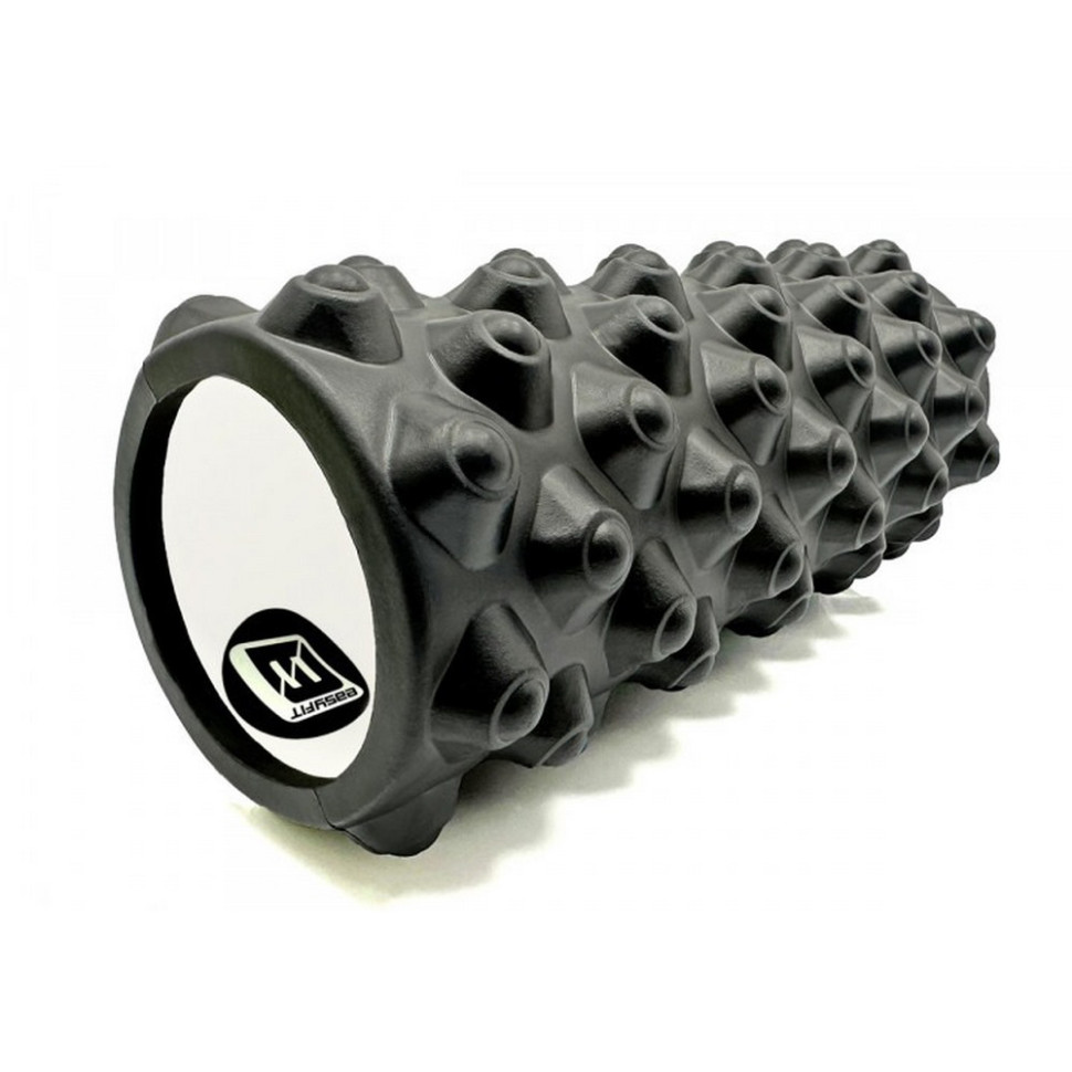 Масажний ролик Grid Roller Extreme EasyFit EF-2023-BK 33 см, Чорний