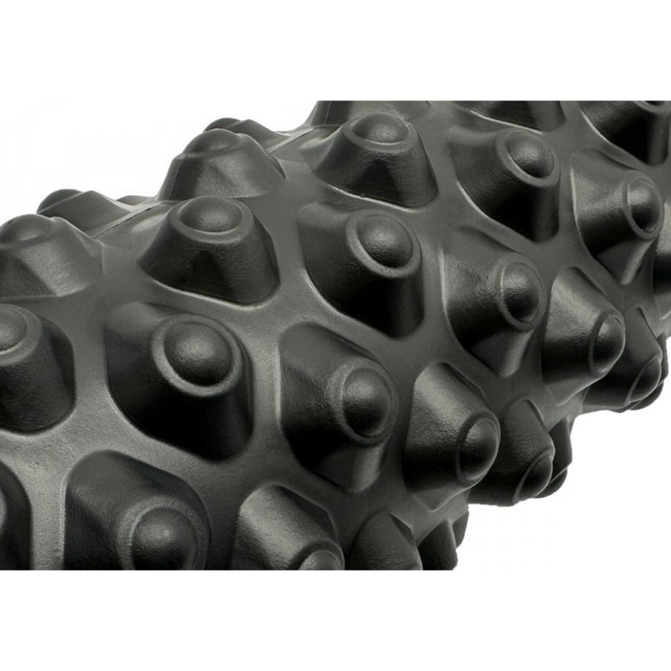 Масажний ролик Grid Roller Extreme EasyFit EF-2023-BK 33 см, Чорний