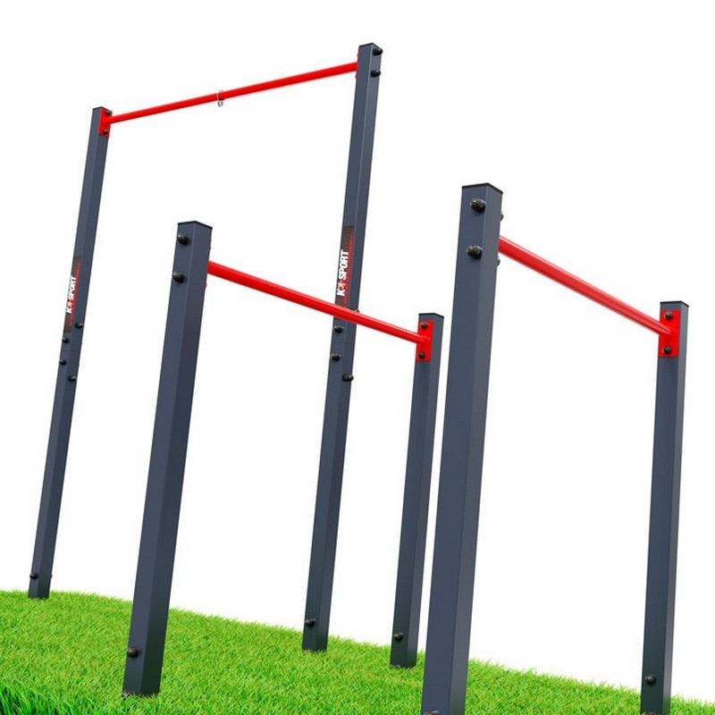 Турнік для підтягування з брусами Garden-street workout KSOZ004 K-Sport KS-222 до 150 кг