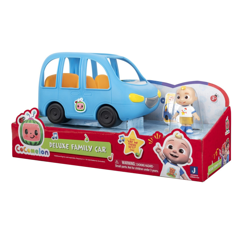 Ігровий набір CoComelon Deluxe Vehicle Family Fun Car Vehicle світло і звук CMW0104