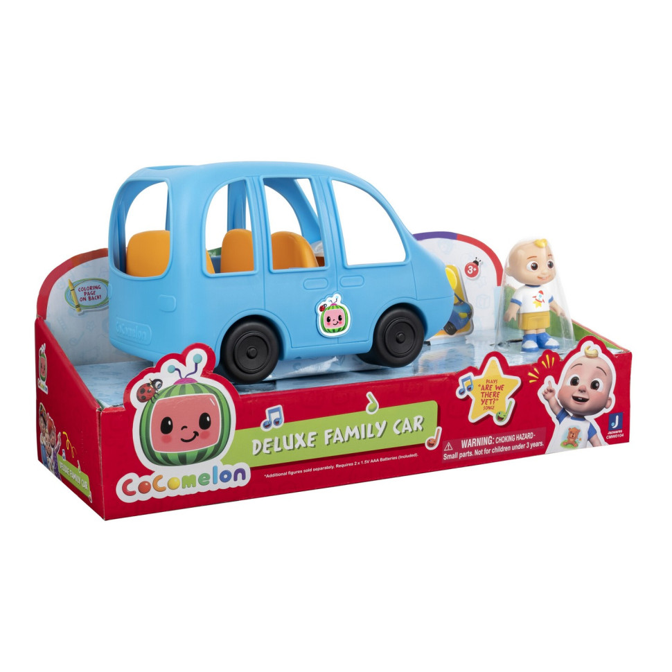 Ігровий набір CoComelon Deluxe Vehicle Family Fun Car Vehicle світло і звук CMW0104