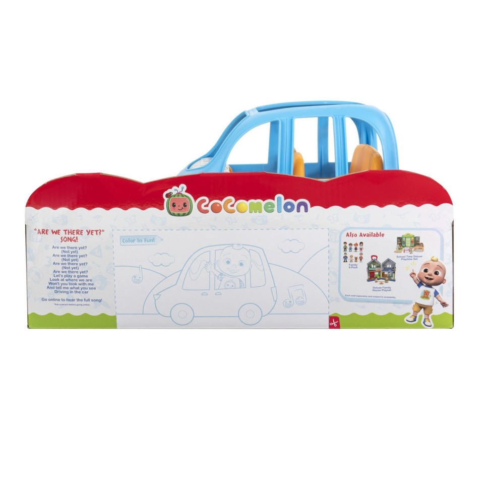 Ігровий набір CoComelon Deluxe Vehicle Family Fun Car Vehicle світло і звук CMW0104