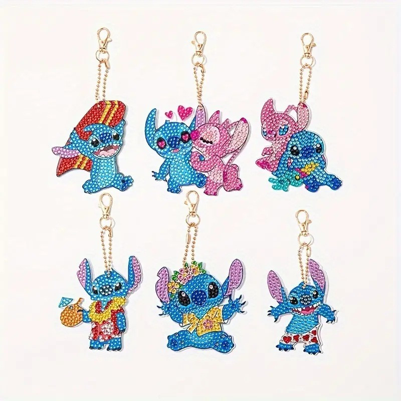 Набір брелків алмазна викладка