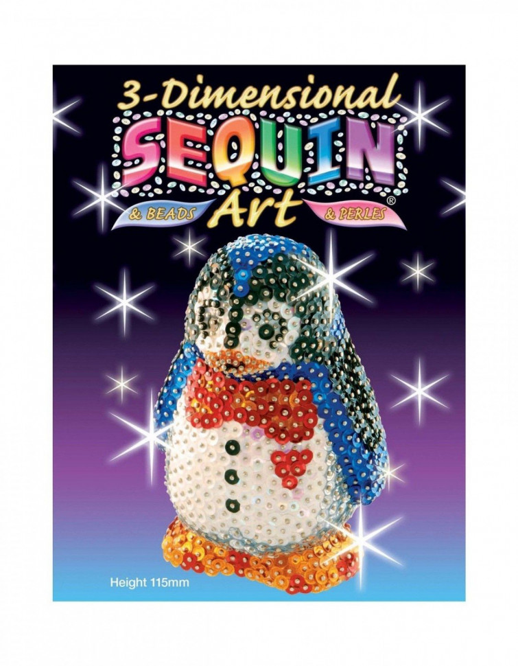 Набір для творчості Sequin Art 3D Penguin SA0503