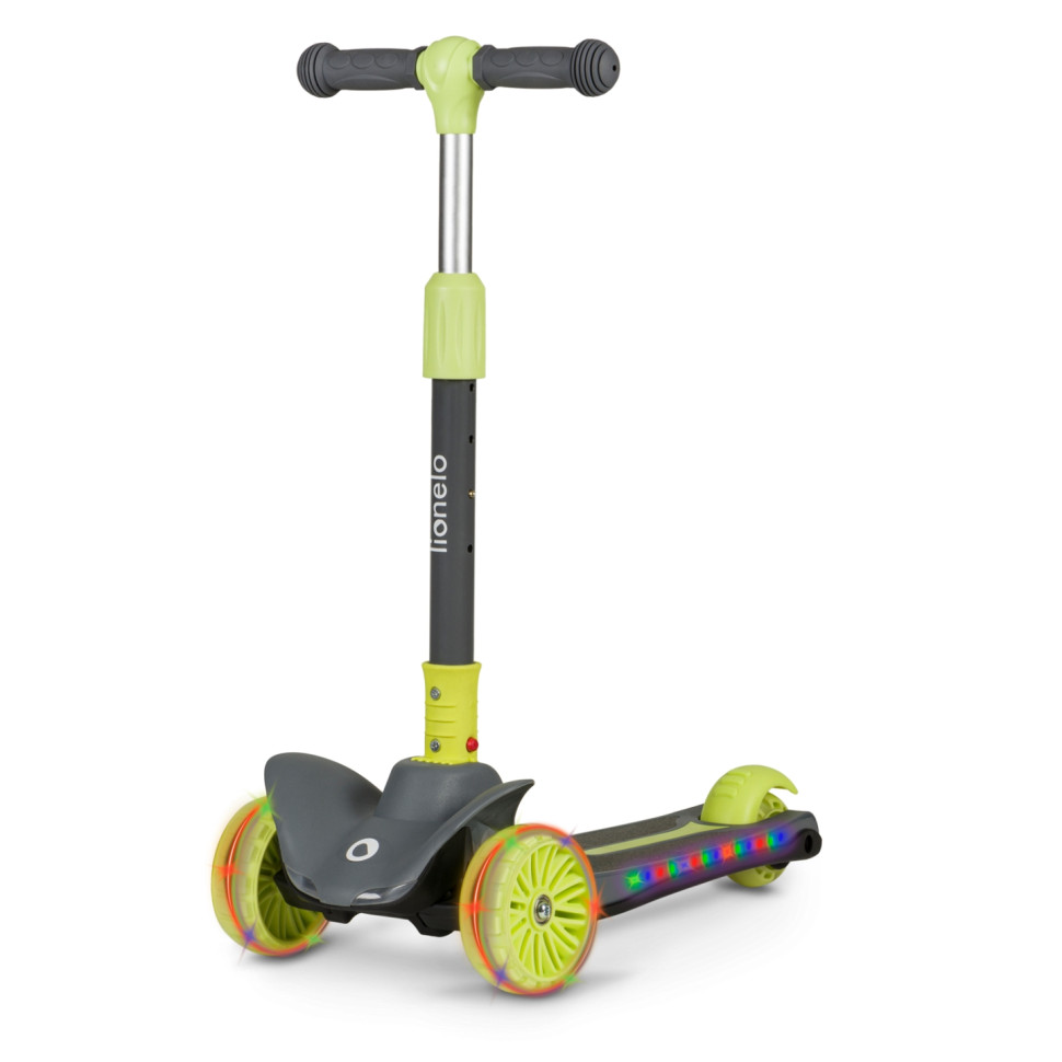 Детский самокат трехколесный TIMMY Lionelo 68033592 GREEN LIME