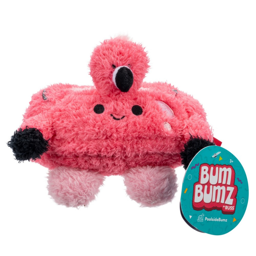 Дитяча м'яка ігрaшка Тюб Фламінго Тамара PoolsideBumz BumBumz RBBZ00721, 11 см