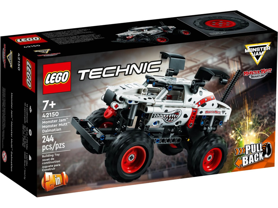Конструктор LEGO Technic Monster Jam™ Monster Mutt™ Dalmatian 42150