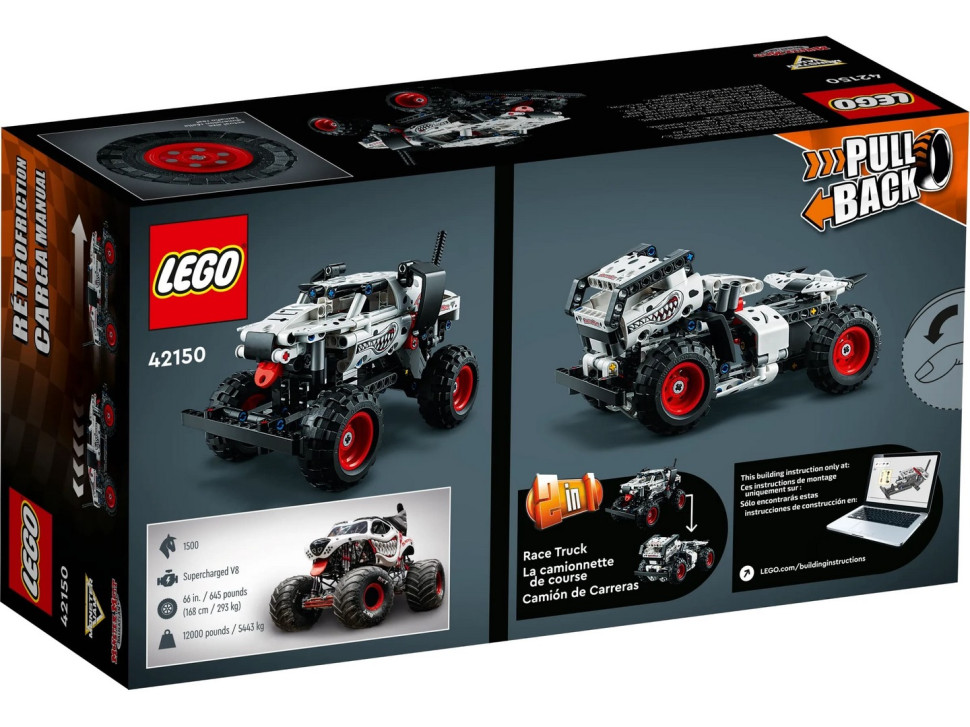 Конструктор LEGO Technic Monster Jam™ Monster Mutt™ Dalmatian 42150