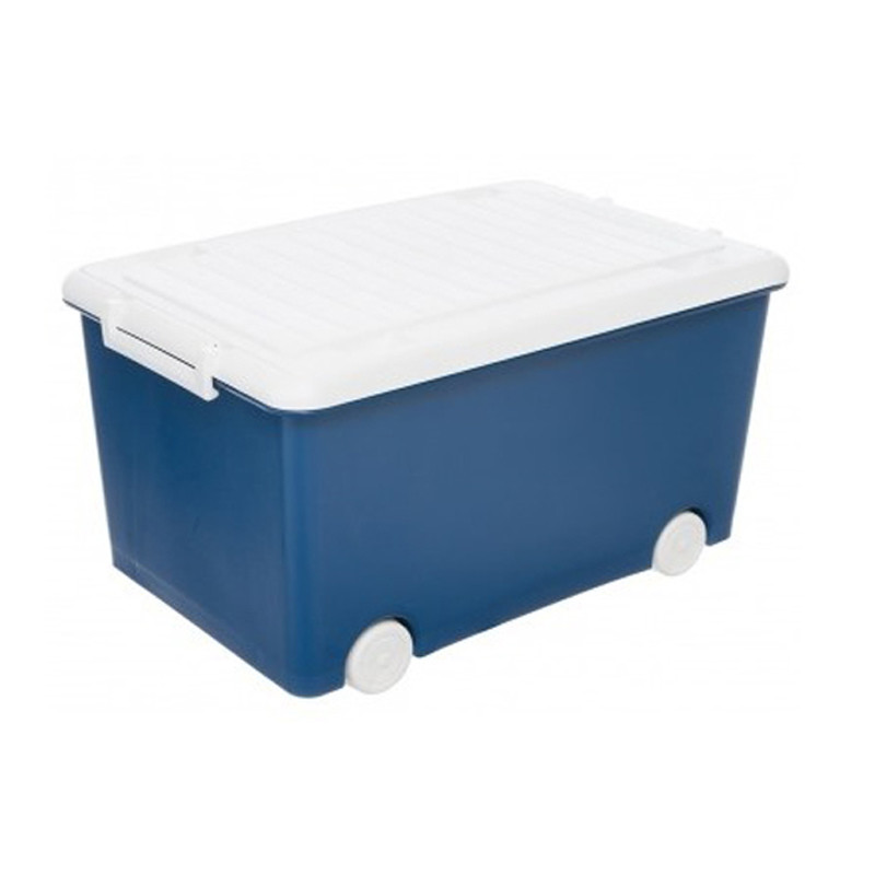 Ящик для детских игрушек Multi Tega Baby PW-002-164 синий 50х32 см