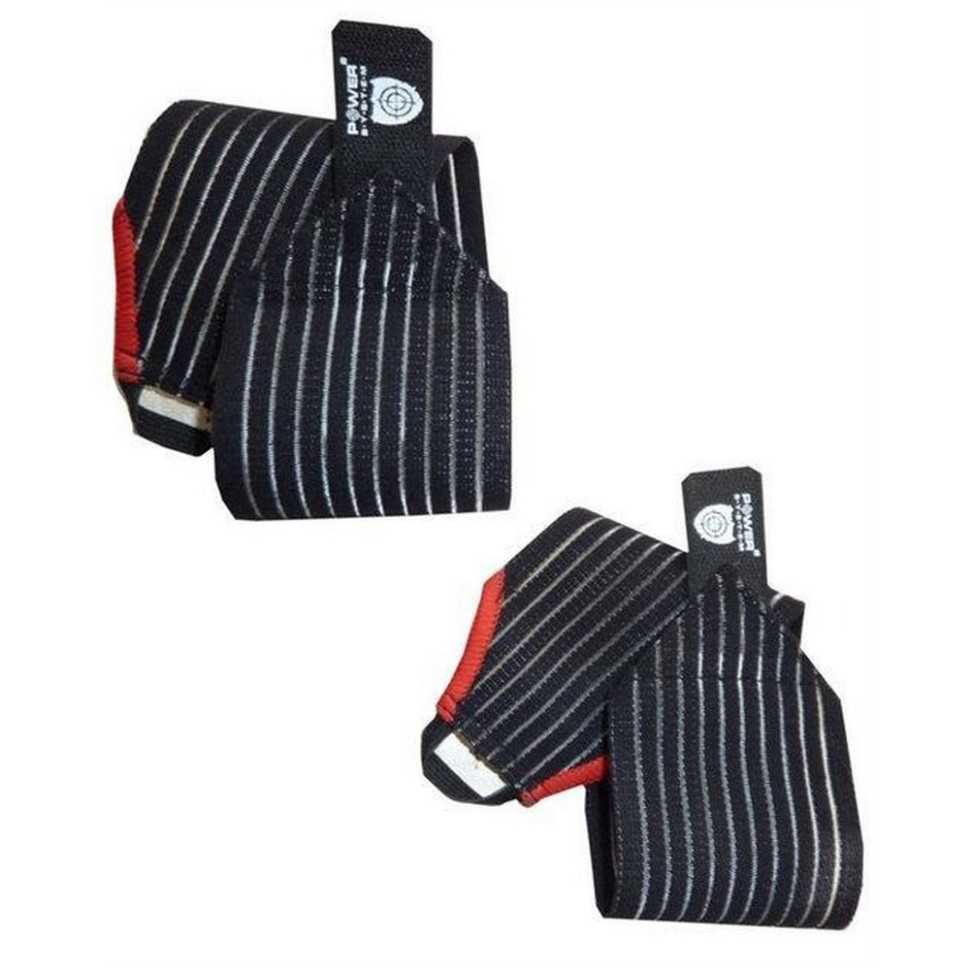 Кистьові бинти Elastic Wrist Support Power System PS-6000_Black
