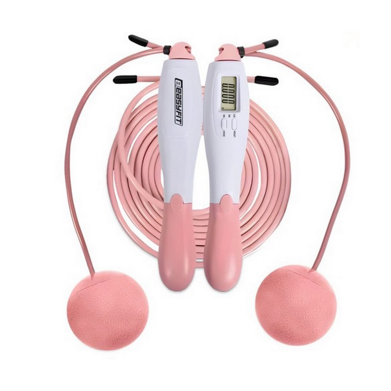 Скакалка швидкісна з лічильником EasyFit TwinRope EF-1909-WP 2,8 метра