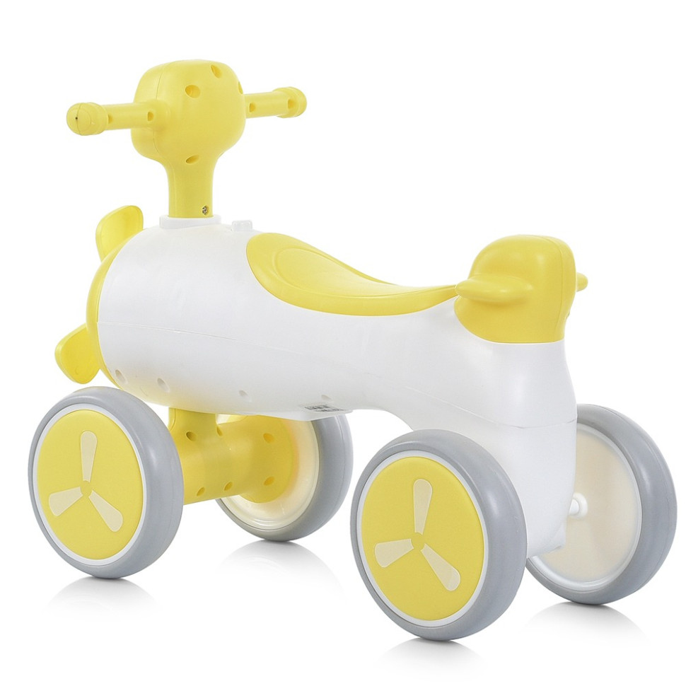 Детская каталка-толокар Bambi M 5854E-6 желтый, до 25 кг