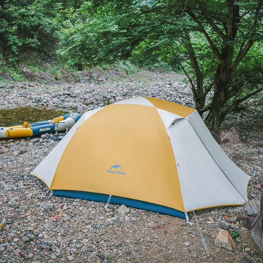 Намет тримісний CNK2300ZP024 Naturehike 6976023923661 жовтий