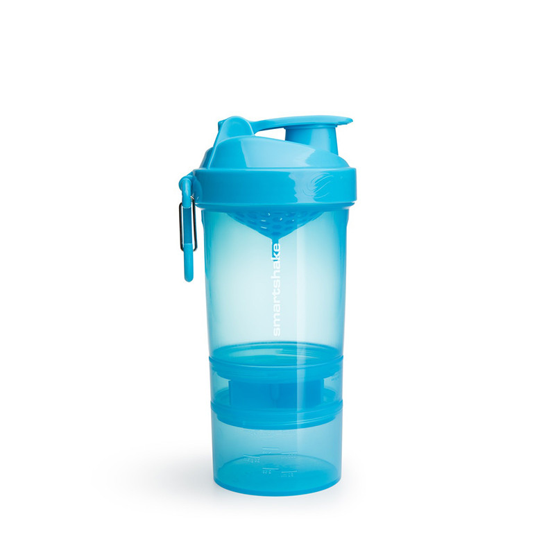 Шейкер спортивний Original2GO SmartShake 10560102 Neon Blue 600 мл