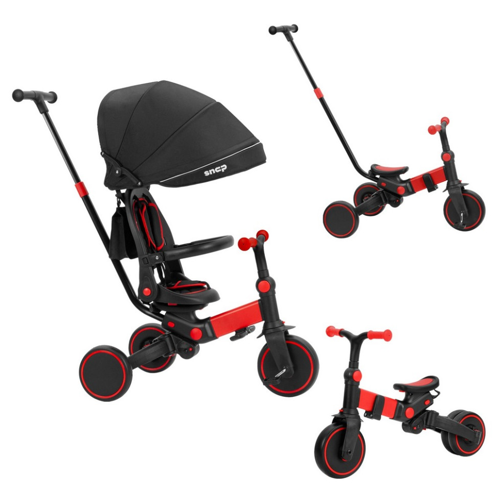 Детский велосипед трехколесный SNAP BabyTilly T-391 Красный