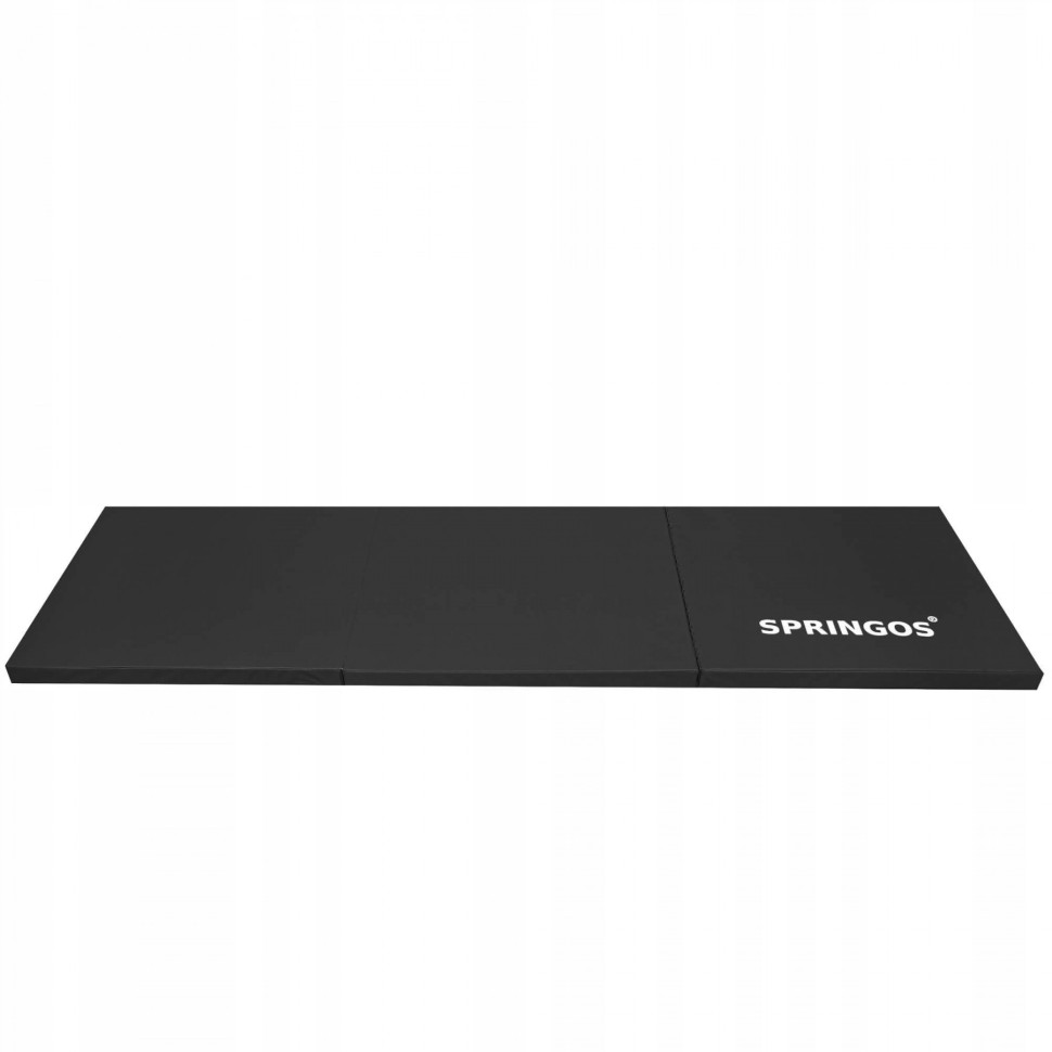 Мат гимнастический складной Springos FA0060 Black 180x60x3 cм 
