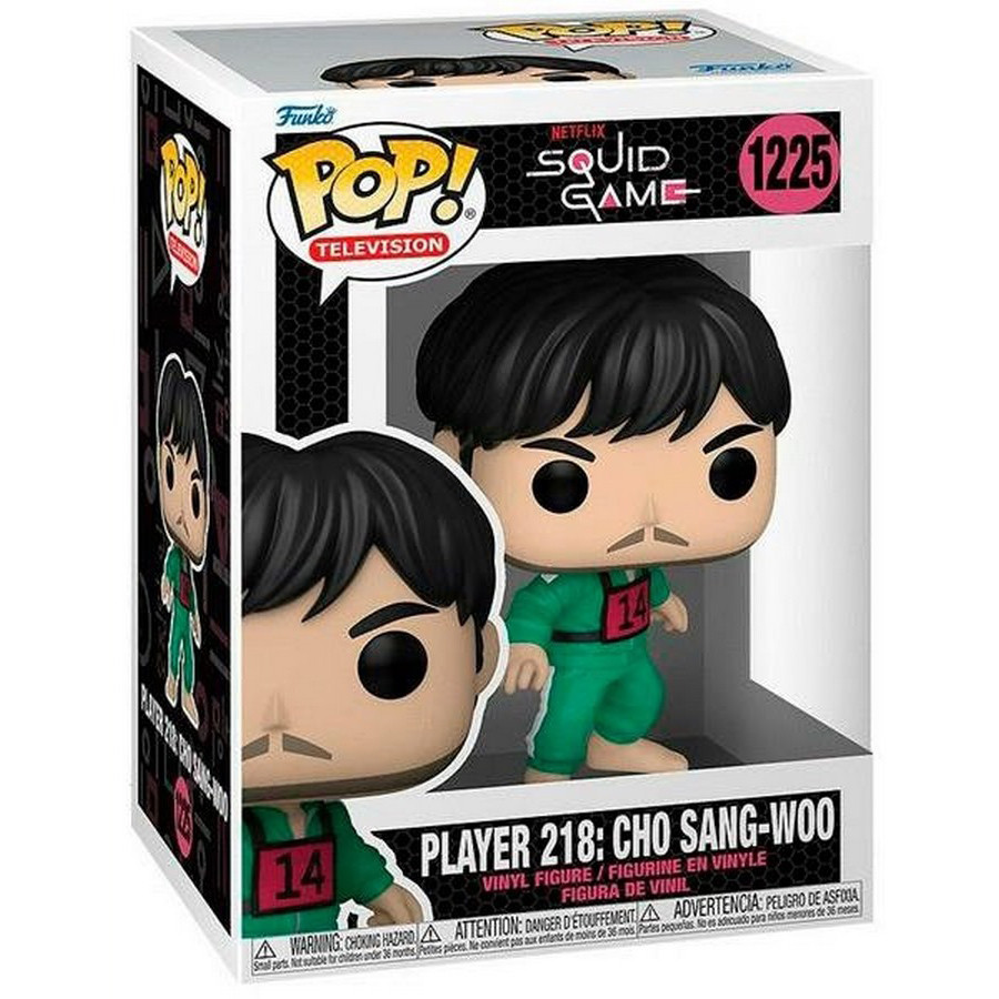 Игровая фигурка Squid Game- Player 218: Cho Sang-Woo Funko POP 5908305237358