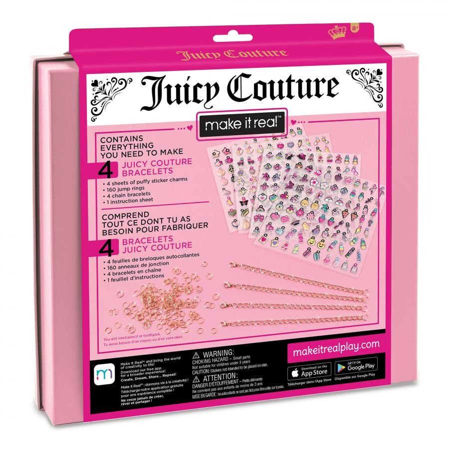 Набір для створення браслетів 'Дівоча мрія' Juicy Couture Make it Real MR4414