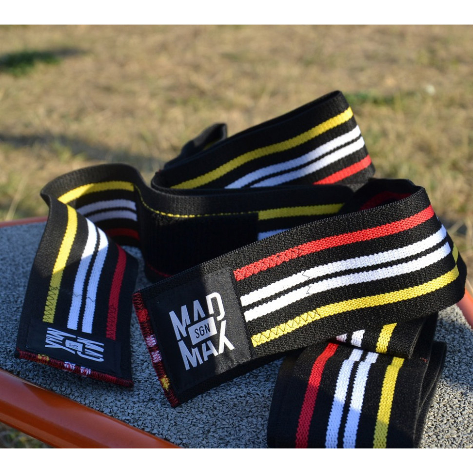 Бинты на колени Knee Wraps MadMax MFA-292-U, Black