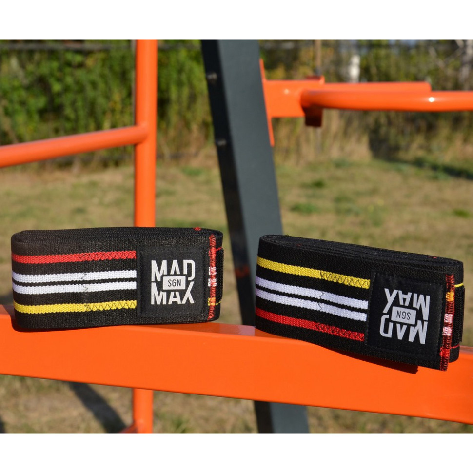 Бинты на колени Knee Wraps MadMax MFA-292-U, Black