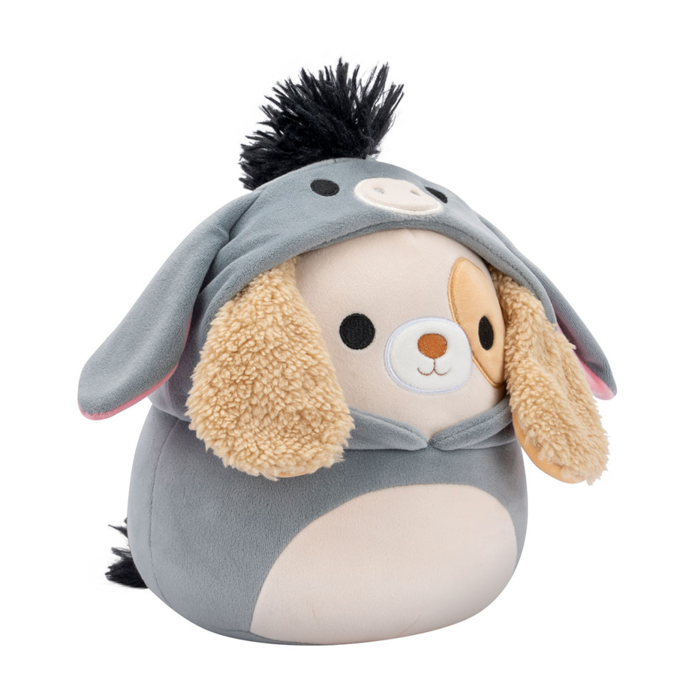Мягкая игрушка Собака Харрис в одежде Squishmallows SQER00934, 30 см