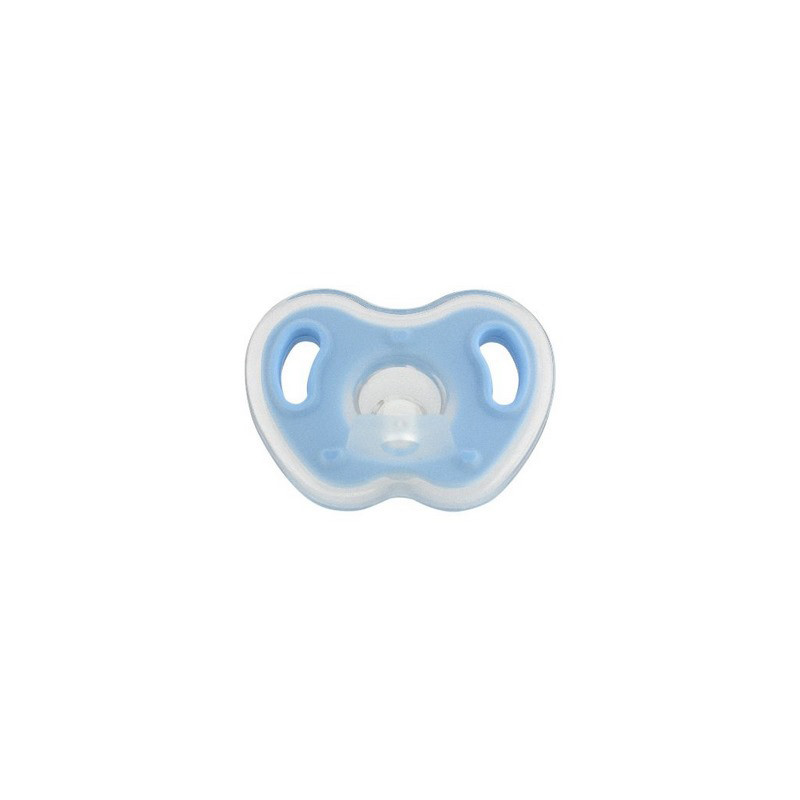 Силиконовая пустышка классическая Baby Team 3055_блакитна